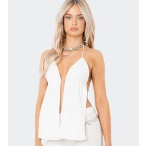 Ripped open back top